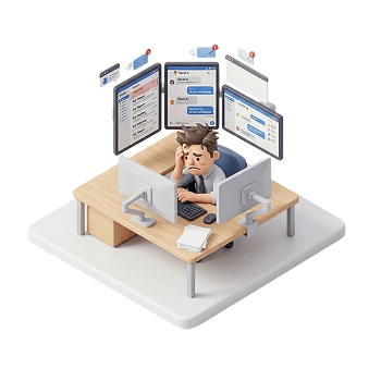 Inefficient complaint resolution illustration